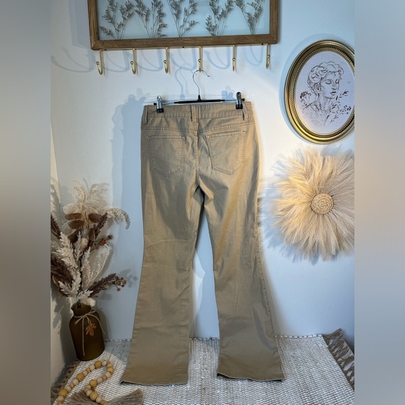 NWOT NOBO Mid Rise Bootcut Womens Khaki Dress Pants High Rise Size 9 - Picture 2 of 3